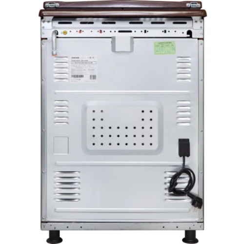 Газовая плита Eleyus CAST 6001 CF BR: Электроподжиг конфорок есть