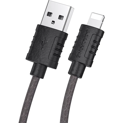 Кабель Borofone USB Cable to Micro USB Airy 1m Black (BX52)