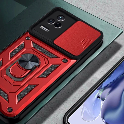 Чохол для телефона Mobile Case Camshield Serge Ring Red для Xiaomi Poco F4: Сумісність Xiaomi Poco F4