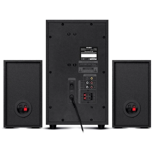 Акустична система SVEN MS-2250 Black: Формат акустики 2.1