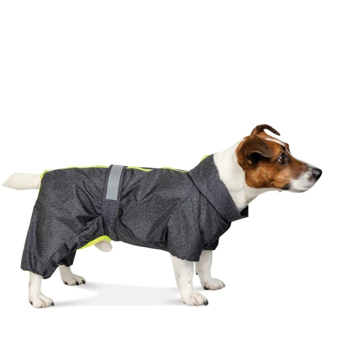Комбінезон Pet Fashion RAIN 4XL для великих собак сірий (4823082425877): Довжина спини 49-51 см
