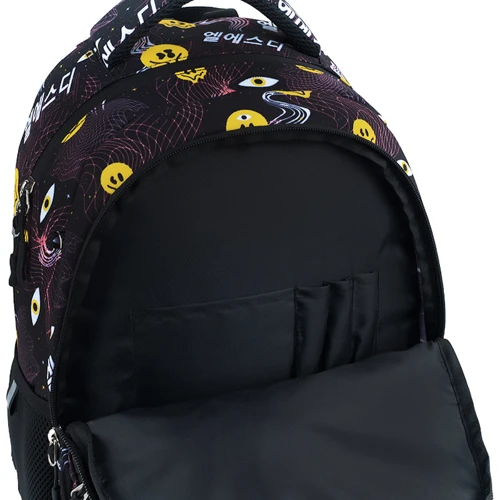 Рюкзак GoPack Education 175M-8 Emoji (GO24-175M-8): Спинка Ортопедическая (анатомическая)