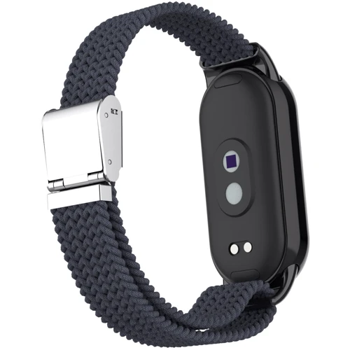 Ремінець ArmorStandart Braided Solo Loop Charcoal для Xiaomi Smart Band 8/9/10 (ARM86881)