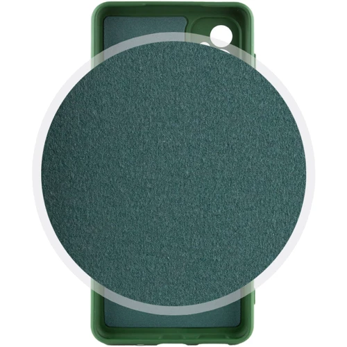 Чехол для телефонов Lakshmi Case Silicone Cover Full Camera Dark Green for Samsung A047 Galaxy A04s: Тип накладка на заднюю часть