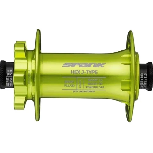 Втулка передняя SPANK HEX J-TYPE Boost F15/20, Green (C04HJ122500ASPK)