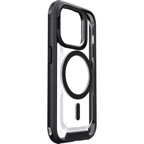 Чохол для iPhone LAUT CRYSTAL MATTER MagSafe Black (L_IP23D_CM4_BK) для iPhone 15 Pro Max: Тип чохла накладка на задню частину
