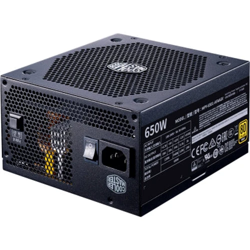 Блок живлення Cooler Master V650 GOLD (MPY-6501-AFAAGV): Вентилятор задньої стінки нет