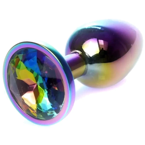 Анальная пробка Boss Series - Jewellery Multicolour PLUG Clear S (BS6400116)