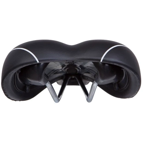 Седло Green Cycle GSD-137 Moderate Unisex, стальные рейлы, черное: Материал рейки Сталь