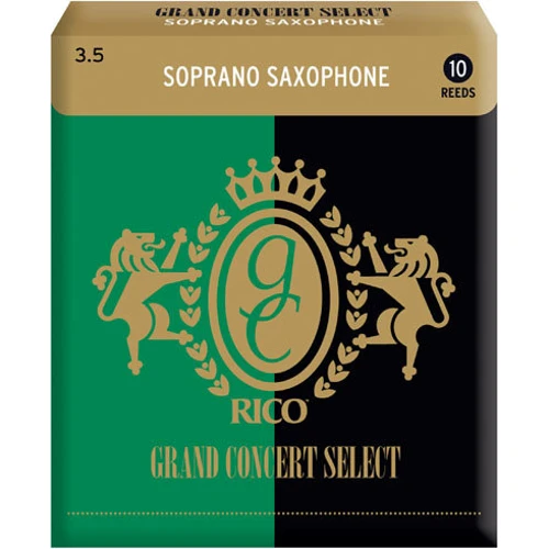 Трость RICO RGC10SSX350 Grand Concert Select - Soprano Sax #3.5 (1шт.)