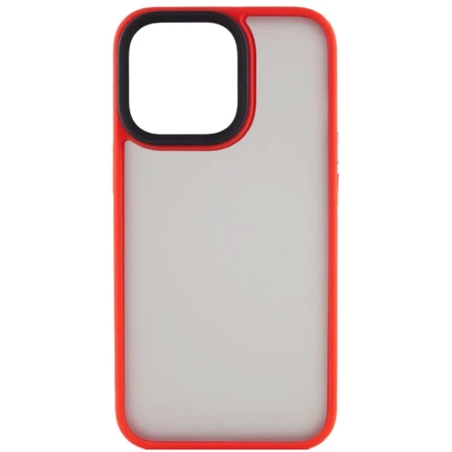 Чохол для iPhone Mobile Case TPU+PC Metal Buttons Red для iPhone 14 Plus