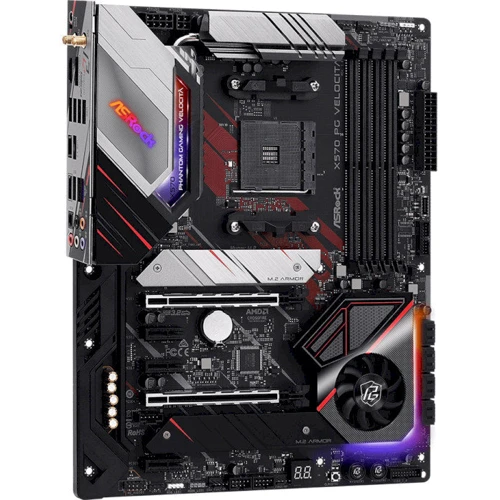 ASRock X570 PG Velocita: Оперативная память 4xDDR4 5000 МГц, до 128 ГБ