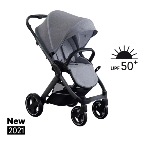 Коляска 2 в 1 X-Lander X-Pulse Azure Grey (90763): Количество блоков 2