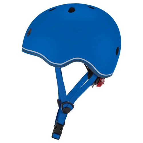 Шолом захисний дитячий GLOBBER EVO LIGHTS, пастельний синій, з ліхтариком, 45-51см (XXS / XS)