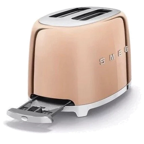 Тостер Smeg TSF01RGEU: Съемный поддон для сбора крошек есть