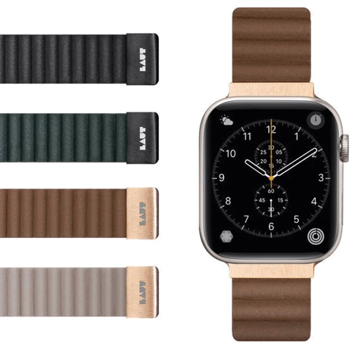 LAUT NOVI LUXE Brown (L_AWS_NL_BR) for Apple Watch 38/40/41mm фото 6