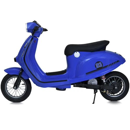 Детский электромотоцикл Bambi синий (M 6017AL-4)