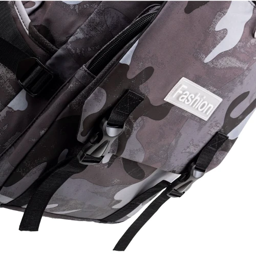 Мужской рюкзак Valiria Fashion серый (3DETBI5392-9): Застежка Молния