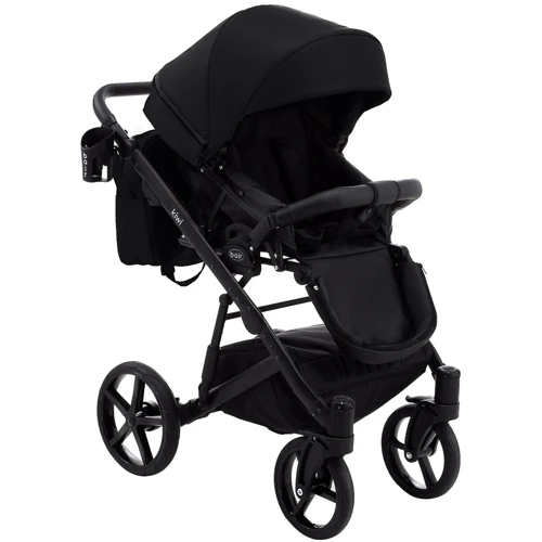 Коляска 2 в 1 Bair Kiwi Soft BKS-452 черный: Ширина шасси 58