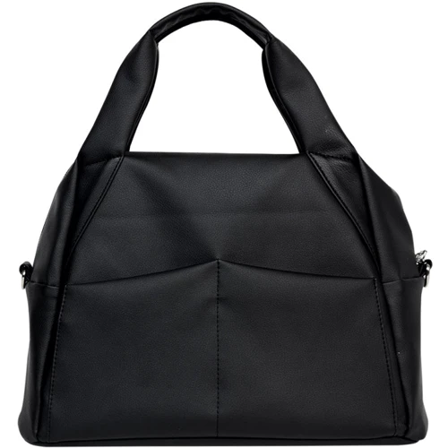 Женская спортивная сумка Sambag Vogue BZT черная (90123001)