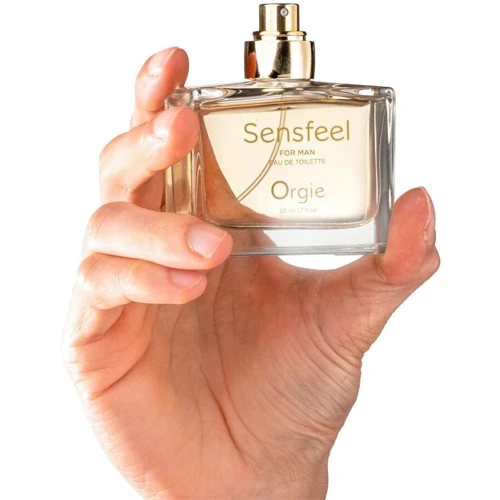 Чоловічі парфуми з феромонами Orgie – Sensfeel for Man (50 мл), цитрусово-деревний аромат