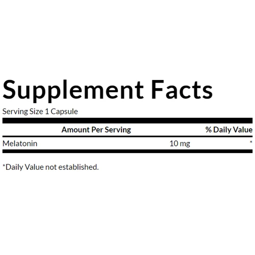 Swanson Melatonin 10 mg Мелатонин 60 капсул
