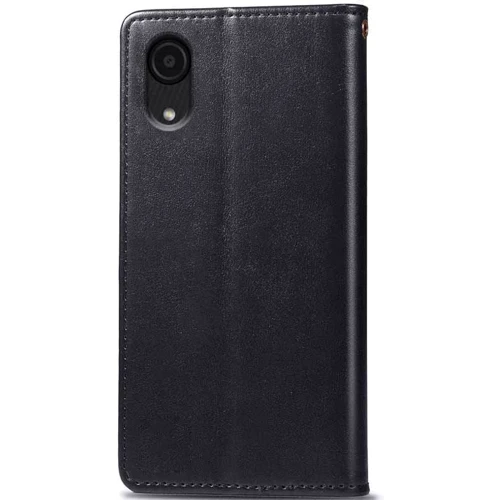 Аксессуар для смартфона Mobile Case Getman Gallant Black for Samsung A032 Galaxy A03 Core: Материал Искусственная кожа, TPU