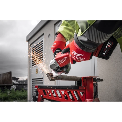 Кутова шліфувальна машина акумуляторна Milwaukee M18 BLSAG125X-402X 125 мм HD кейс (4933492644) фото 11