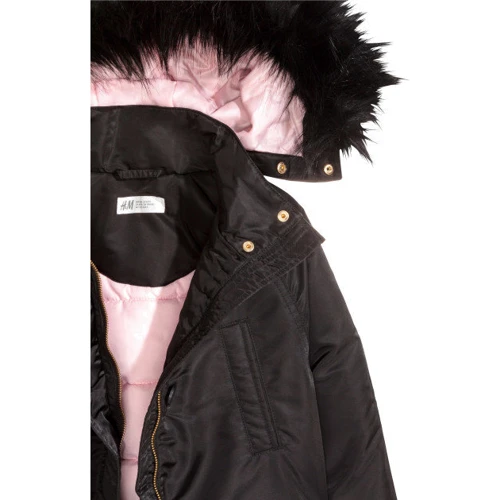 Куртка H&M 5077476 164 см черная: Тип Куртки