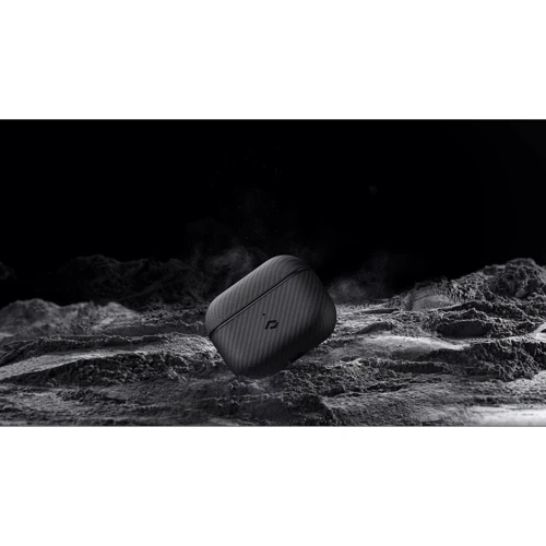 Чехол для наушников Pitaka MagEZ Case 2 Twill Black/Grey (APM6001) for Apple AirPods 3 фото 8