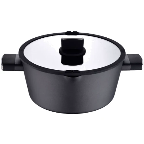 Кастрюля Bergner Ion 6 л 28 см (BG-35802-BK): Диаметр, см 28