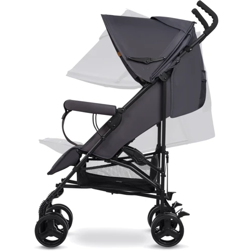 Прогулочная коляска Lionelo Elia Grey White: Возможность установки люльки нет
