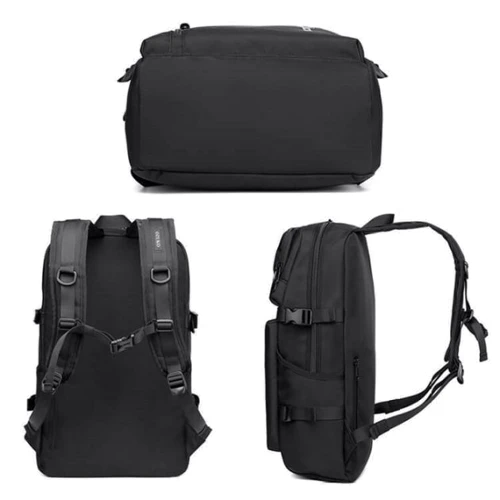 Сумка для ноутбука Ozuko 15.6" Travel Business Bag Black (9479): Матеріал текстиль