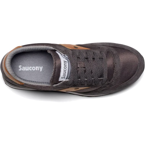 Кроссовки Saucony Jazz 81 (60539-18s) 37 (7) темно-серые натуральная замша всесезон: Вид Кроссовки