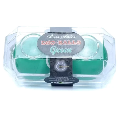 Вагинальные шарики BOSS Duo balls Green, BS6700025