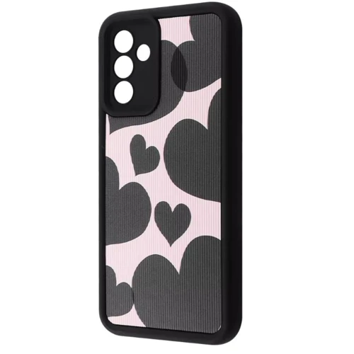 Чехол для телефонов WAVE Artfull Case Black Hearts for Samsung A266 Galaxy A26 5G