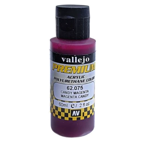 Краска Vallejo акрил-полиуретановая Premium Color маджента Candy (VLJ62075)