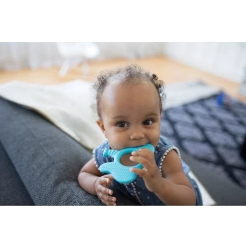 Прорізувач для зубів Слоненя, колір блакитний (TE002-P2)