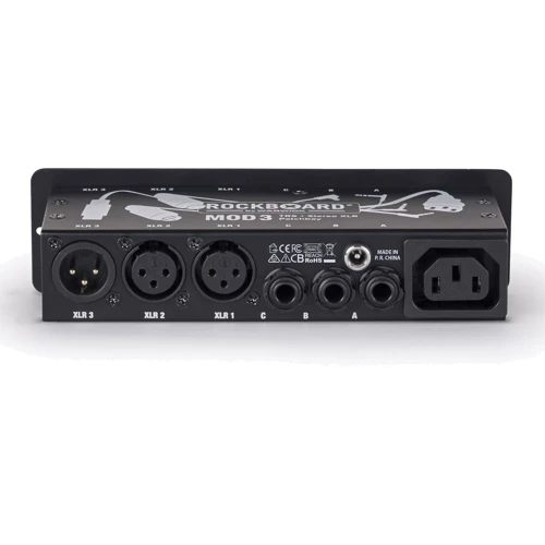 Педалборд Педалборд ROCKBOARD MOD 3 V2 All-in-One TRS & XLR Patchbay for Vocalists & Acoustic Players