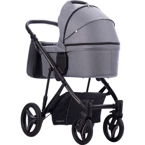 Дитячий візочок 2 в 1 Bebetto Pascal (03) light gray (503.25.21.003): Можливість встановлення люльки опция