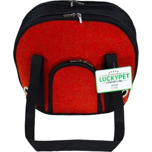Сумка-переноска Lucky Pet Джокер №0 для собак красная 22х34х27 см (219448): Производитель Lucky Pet