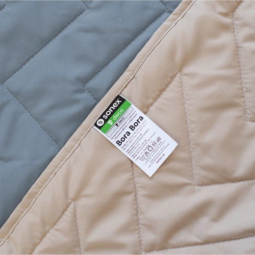 Покривало Sonex Bora Bora двостороннє 220x240 см + наволочка 50x70 см (2 шт.) коричневий/сірий (SO102399)