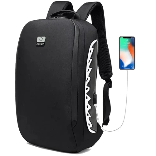 Сумка для ноутбука Ozuko 15,6" Anti Theft Business Backpack Black (9282)