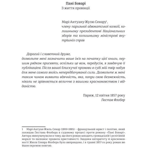 Пані Боварі: Количество страниц 336