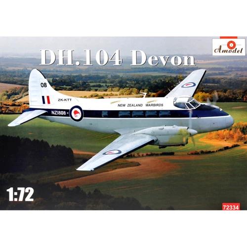 Модель Amodel Пассажирский самолет DH.104 "Devon" (AMO72334)