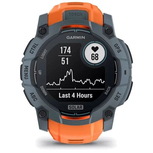 Смарт-часы Garmin Instinct 3 Solar 50mm Twilight with Solstice Band (010-02935-01): Виды спорта Бег, Велоспорт, Плавание