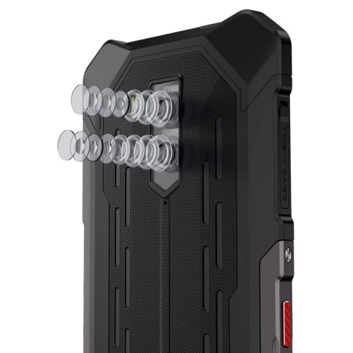 Смартфон Ulefone Armor X5 Pro 4/64Gb Black: Камера Двойная 13 Мп (f/2.0) + 2 Мп + Фронтальная 5 Мп (f/2.0)