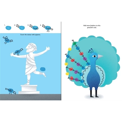 Fingerprint Activities Animals / Рисуем пальчиками: Животные: Производитель Usborne