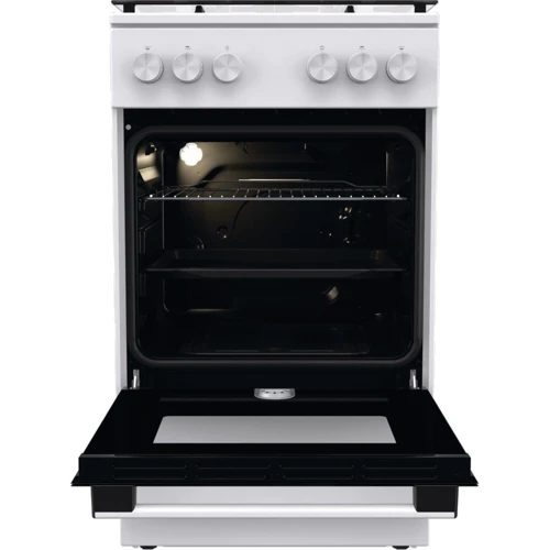 Газова плита Gorenje GG5A12WF: Електропідпал конфорок є