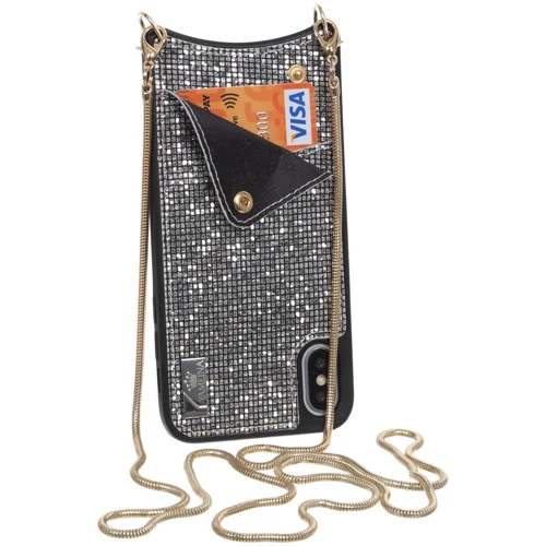 Чехол для iPhone BeCover Glitter Wallet Silver for iPhone Xs Max (703624)